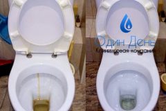 Мытье унитаза